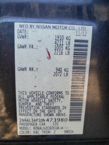 Photo 10 from auction – 2013 NISSAN ALTIMA 2.5 with VIN 1N4AL3AP1DN473980