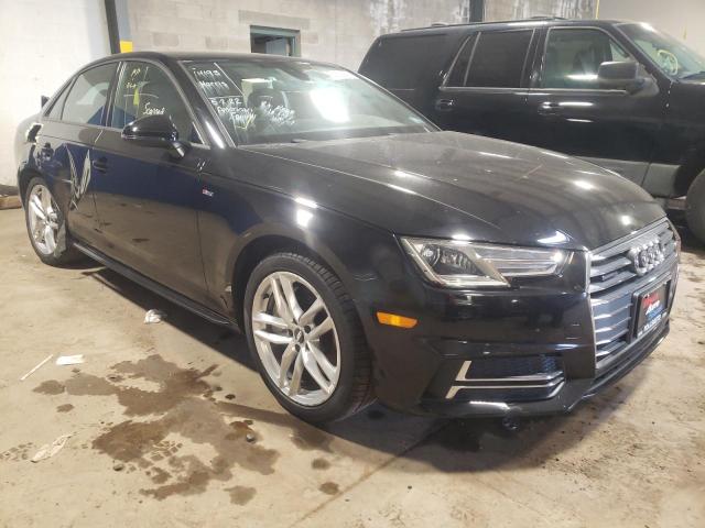 AUDI A4 PREMIUM 2017 with VIN WAUDNAF42HN052194 - Photo from auction