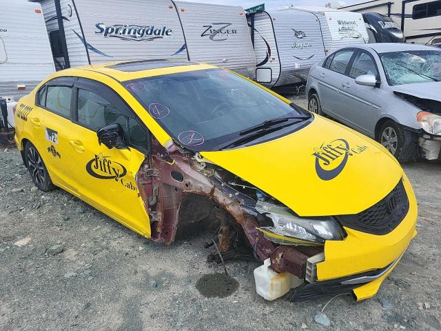 HONDA CIVIC LX 2014 with VIN 2HGFB2F5XEH003446 - Photo from auction