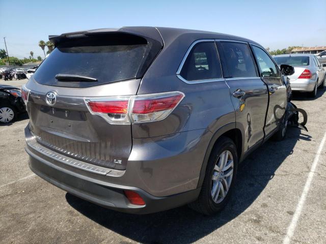 Photo 4 from auction – 2015 TOYOTA HIGHLANDER with VIN 5TDZARFH1FS011665