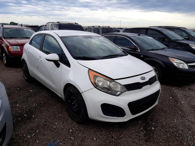 KIA RIO LX 2012 with VIN KNADM5A39C6010990 - Photo from auction