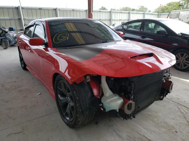 DODGE CHARGER R/ 2019 with VIN 2C3CDXCT1KH575498 - Photo from auction