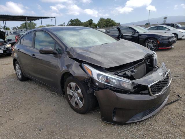 KIA FORTE LX 2017 with VIN 3KPFK4A75HE110794 - Photo from auction