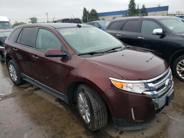 FORD EDGE SEL 2012 with VIN 2FMDK3J96CBA52628 - Photo from auction