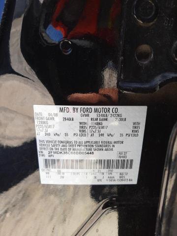 Photo 10 from auction – 2008 FORD EDGE SEL with VIN 2FMDK38C68BB05448