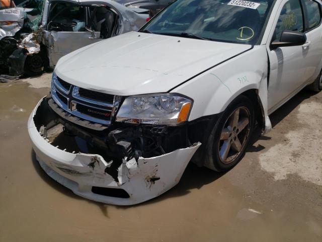 Photo 9 from auction – 2013 DODGE AVENGER SE with VIN 1C3CDZAB6DN565954