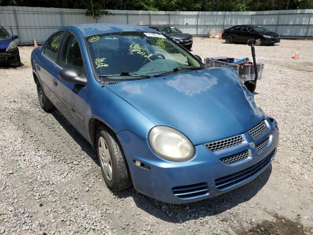 DODGE NEON SE 2003 with VIN 1B3ES26CX3D254097 - Photo from auction