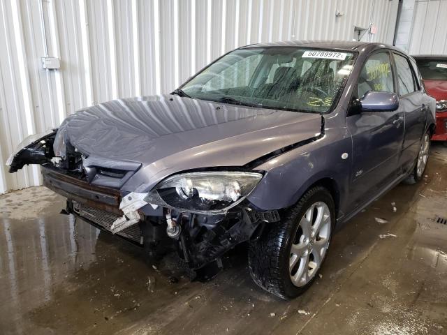Photo 2 from auction – 2008 MAZDA 3 HATCHBAC with VIN JM1BK343381861798