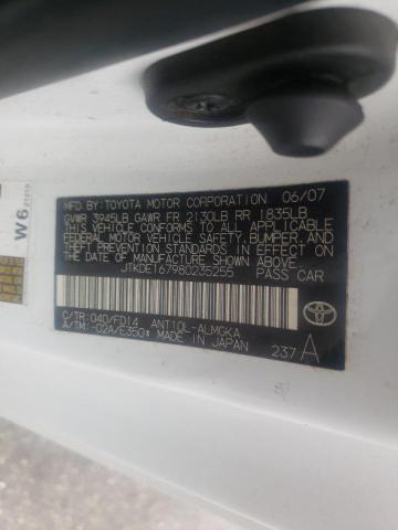 Photo 10 from auction – 2008 SCION TC with VIN JTKDE167980235255