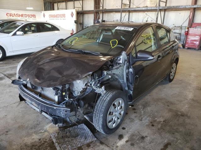 Photo 2 from auction – 2012 TOYOTA PRIUS C with VIN JTDKDTB34C1021891