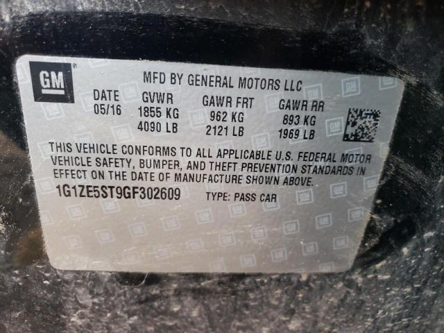 Photo 10 from auction – 2016 CHEVROLET MALIBU LT with VIN 1G1ZE5ST9GF302609
