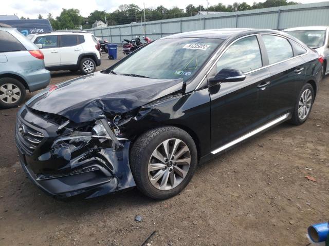 Photo 2 from auction – 2016 HYUNDAI SONATA SPO with VIN 5NPE34AFXGH276996