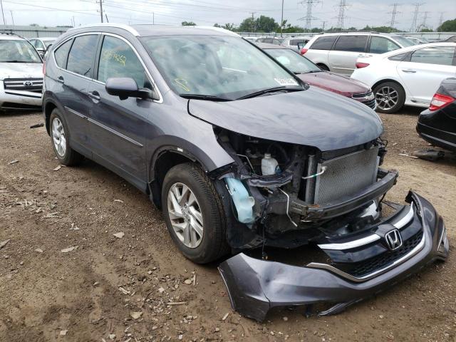 HONDA CR-V EXL 2015 with VIN 5J6RM4H74FL029202 - Photo from auction
