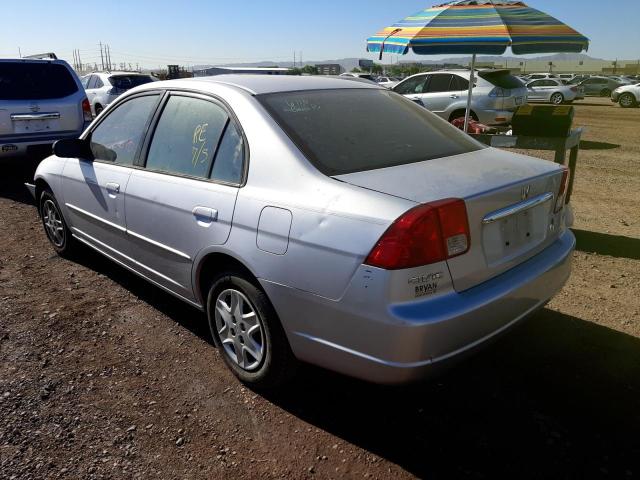 Photo 3 from auction – 2003 HONDA CIVIC LX with VIN 1HGES16543L002802