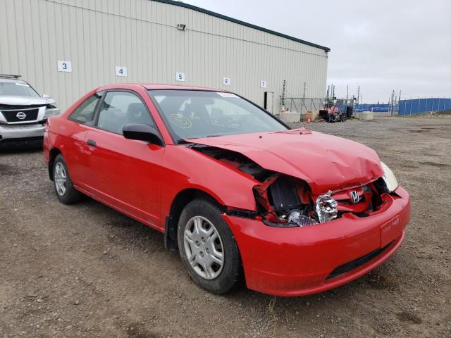 Photo 1 from auction – 2001 HONDA CIVIC DX with VIN 1HGEM22111L805521