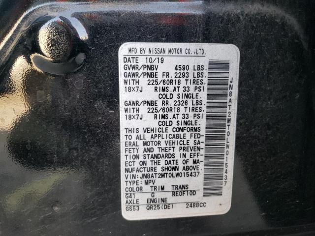 Photo 10 from auction – 2020 NISSAN ROGUE S with VIN JN8AT2MT0LW015437