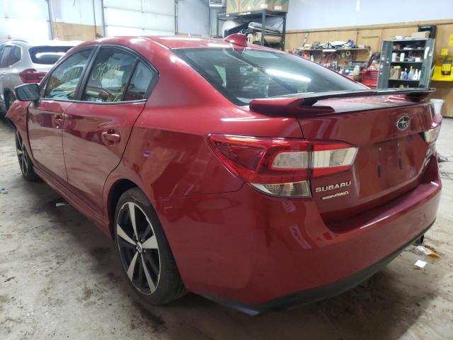 Photo 3 from auction – 2018 SUBARU IMPREZA SP with VIN 4S3GKAK6XJ3615638
