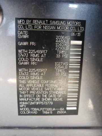 Zdjęcie 10 z aukcji – 2015 NISSAN ROGUE S z VIN KNMAT2MT9FP573779