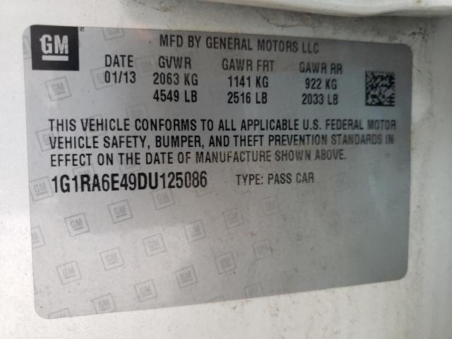 Photo 10 from auction – 2013 CHEVROLET VOLT with VIN 1G1RA6E49DU125086
