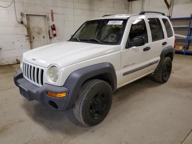 Photo 2 from auction – 2002 JEEP LIBERTY SP with VIN 1J4GL48K42W293611