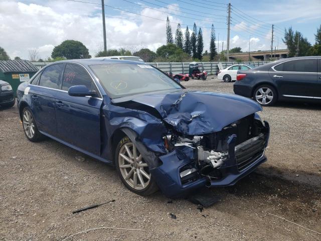 AUDI A4 PREMIUM 2014 with VIN WAUEFAFL3EA003890 - Photo from auction