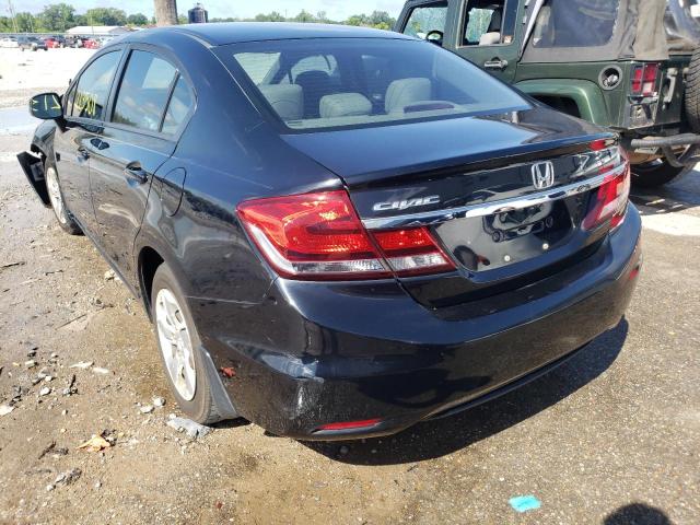Photo 3 from auction – 2013 HONDA CIVIC LX with VIN 19XFB2F53DE007055