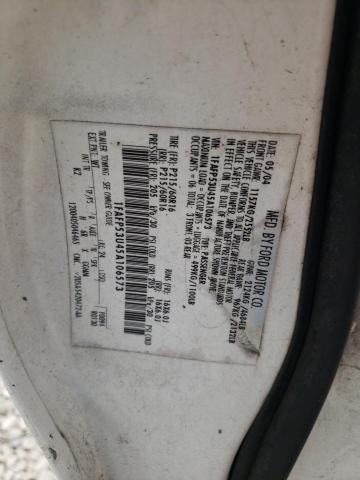 Photo 10 from auction – 2005 FORD TAURUS SE with VIN 1FAFP53U45A106573