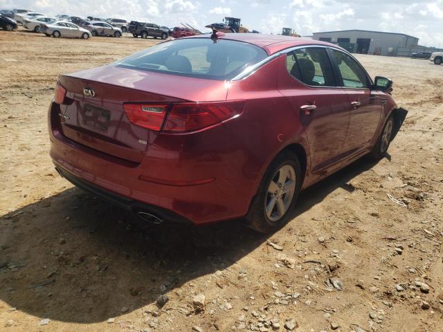 Photo 4 from auction – 2014 KIA OPTIMA LX with VIN 5XXGM4A74EG323995