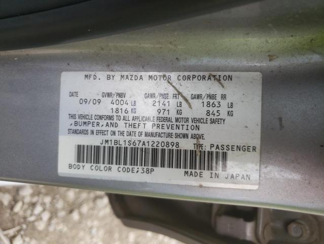 Photo 10 from auction – 2010 MAZDA 3 S with VIN JM1BL1S67A1220898
