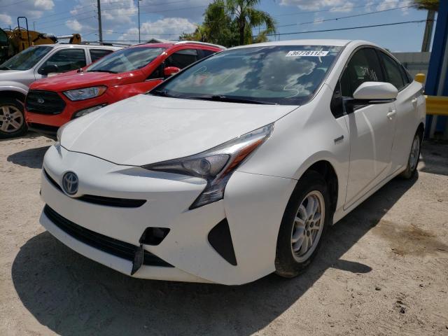 Photo 2 from auction – 2017 TOYOTA PRIUS with VIN JTDKBRFU1H3028904