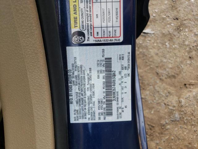 Photo 10 from auction – 2006 LINCOLN ZEPHYR with VIN 3LNHM26146R650862