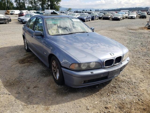 BMW 525 I 2003 with VIN WBADT33483GF43570 - Photo from auction