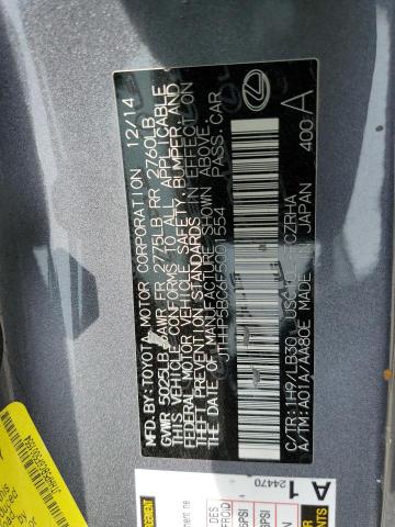 Photo 10 from auction – 2015 LEXUS RC-F with VIN JTHHP5BC6F5001554