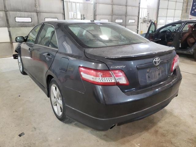 Photo 3 from auction – 2010 TOYOTA CAMRY BASE with VIN 4T1BF3EK9AU010406