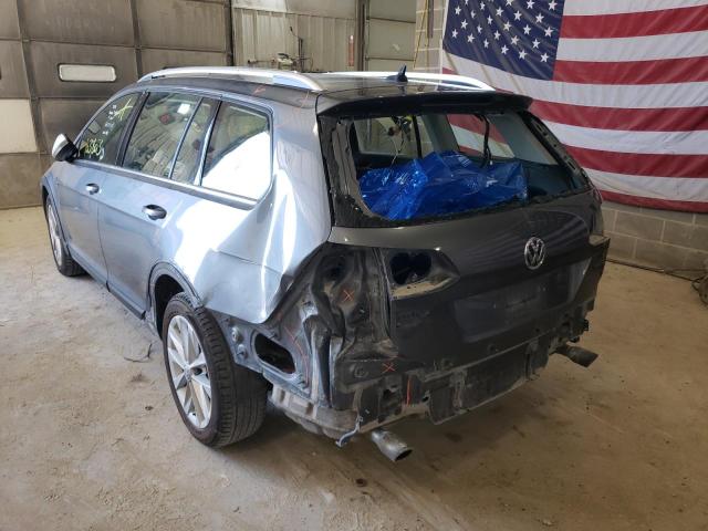 Photo 3 from auction – 2017 VOLKSWAGEN GOLF ALLTR with VIN 3VWH17AU9HM514428