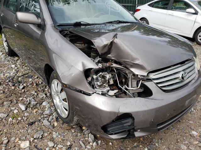 Photo 9 from auction – 2004 TOYOTA COROLLA CE with VIN 2T1BR38E44C316125