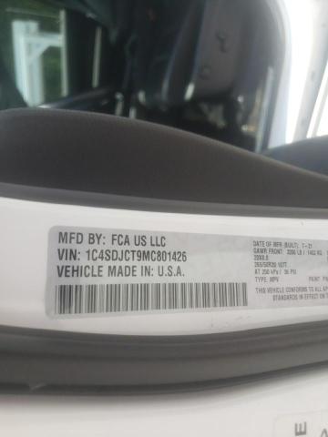 Photo 10 from auction – 2021 DODGE DURANGO R/ with VIN 1C4SDJCT9MC801426