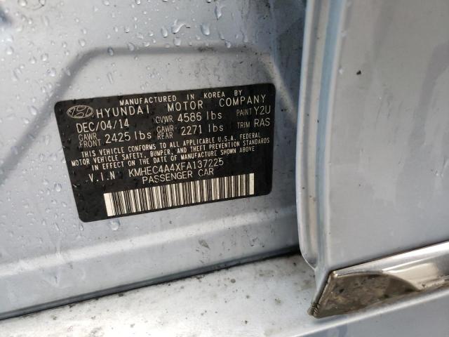 Photo 10 from auction – 2015 HYUNDAI SONATA HYB with VIN KMHEC4A4XFA137225