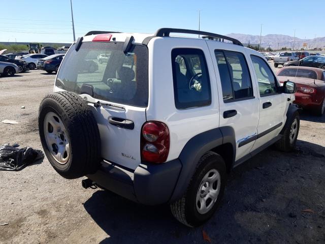 Photo 4 from auction – 2007 JEEP LIBERTY SP with VIN 1J4GL48K97W580904