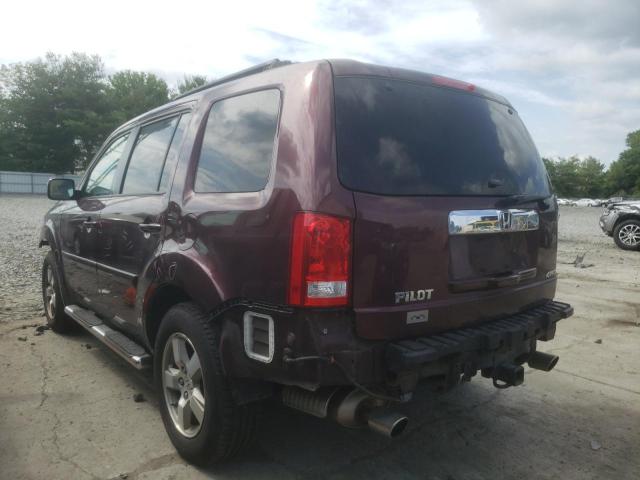 Photo 3 from auction – 2009 HONDA PILOT EXL with VIN 5FNYF48579B018938