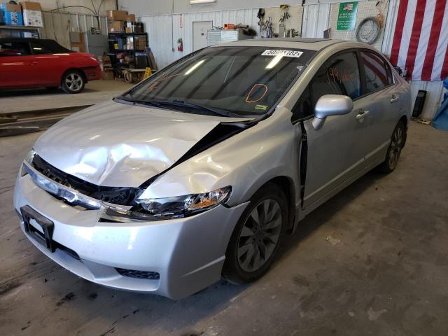 Photo 2 from auction – 2009 HONDA CIVIC EX with VIN 19XFA15889E005379