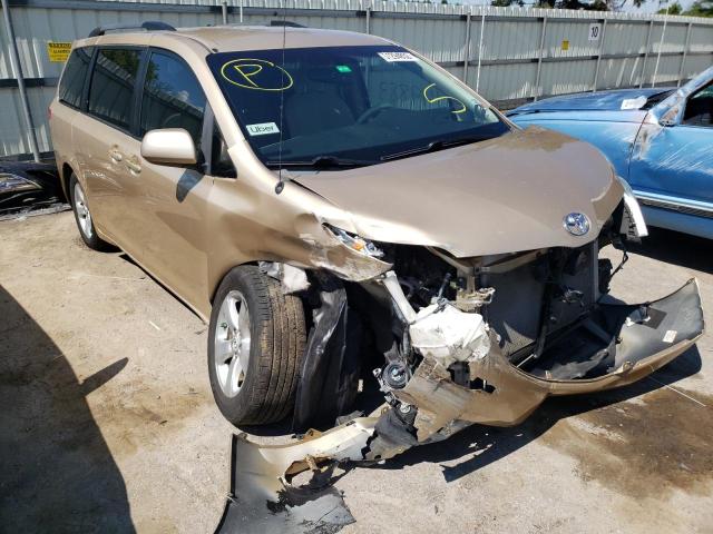 TOYOTA SIENNA LE 2011 with VIN 5TDKK3DC0BS139490 - Photo from auction