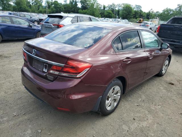 Photo 4 from auction – 2015 HONDA CIVIC LX with VIN 19XFB2F51FE065734