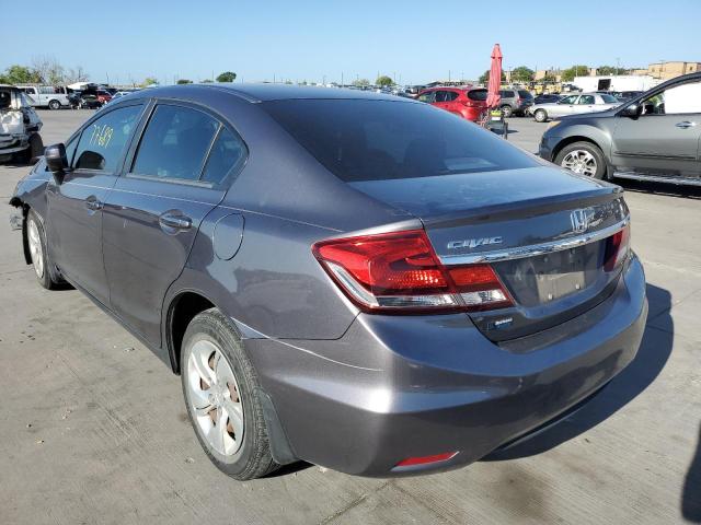 Photo 3 from auction – 2015 HONDA CIVIC LX with VIN 19XFB2F58FE071370