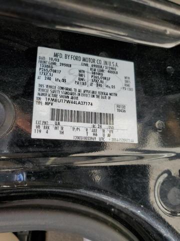 Photo 10 from auction – 2004 FORD EXPEDITION with VIN 1FMEU17W44LA37174