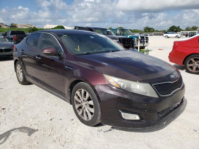 KIA OPTIMA EX 2014 with VIN 5XXGN4A74EG292292 - Photo from auction