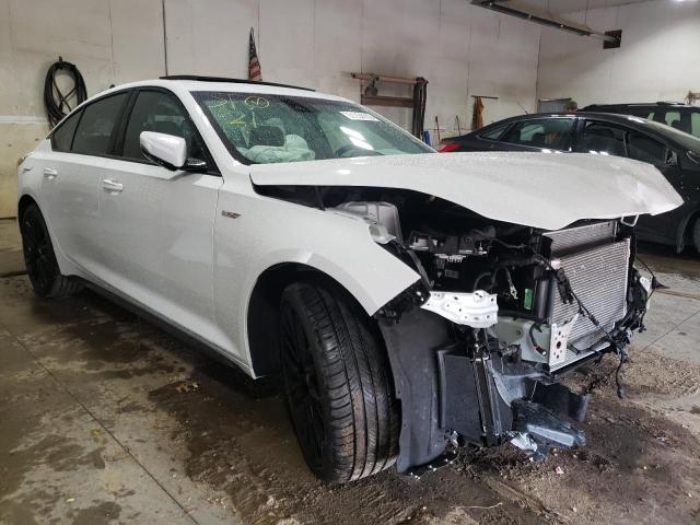 CADILLAC CT5-V 2021 with VIN 1G6DV5RW1M0146892 - Photo from auction