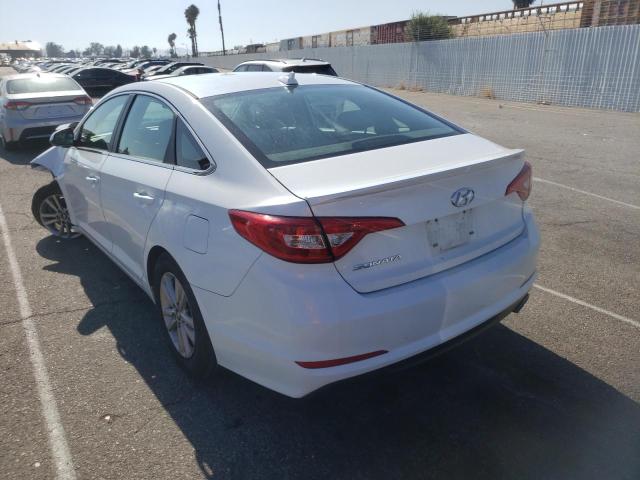 Photo 3 from auction – 2016 HYUNDAI SONATA SE with VIN 5NPE24AF1GH358859