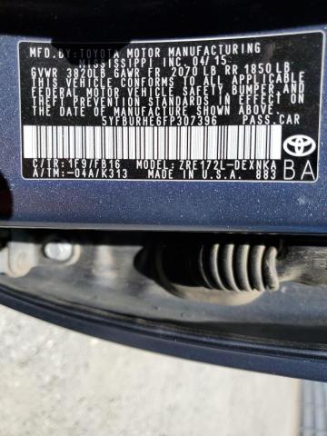 Photo 10 from auction – 2015 TOYOTA COROLLA L with VIN 5YFBURHE6FP307396