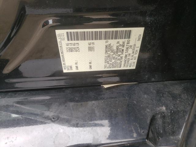 Photo 10 from auction – 2021 NISSAN MAXIMA SV with VIN 1N4AA6CV8MC506780
